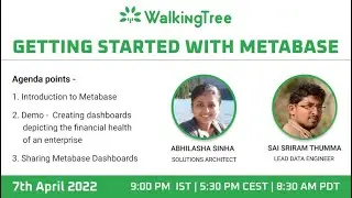 Getting Started with Metabase - Webinar | WalkingTree Technologies