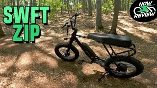 Обзор SWFT Zip — доступный электровелосипед в стиле скремблера!