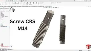 Screw Fixing device SolidWorks Tutorial 2025!