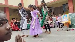 Dance performance by 6th class student kgbv kcl 2025 | hindi diwas programme 2024