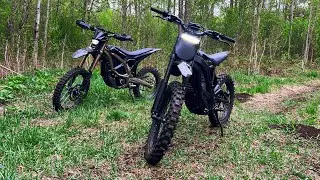 2025 E-Ride Pro SR vs 2025 Surron Ultra Bee &ndash; Quick Trail Test!