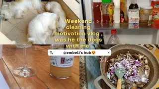 Weekend Vlog!!!Fridge Cleaning!!! Wash The Dogs With ME