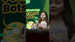 WhatsApp 3 Secret Bots 📱 ..Follow for More #whatsapp #whatsappbots #whatsappfeatures