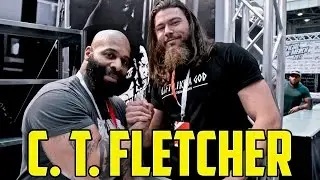 C.T. Fletcher Talks Bodybuiling For Older Guys At FitCon