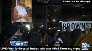 LIVE: A vigil is being held tonight at Brownstone Social Lounge, in downtown Milwaukee, where Kry&hellip;