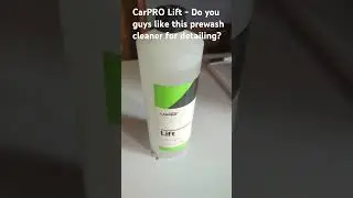 CARPRO Lift for pre-wash car detailing, do you guys like it? #detailing #carpro