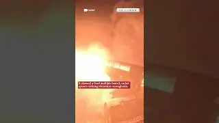 Russia releases footage of Grad rocket strike in Donetsk
