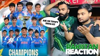 INDIA U19 Won The World Cup 😱 | Pak Public Reaction on Ind vs Eng Final | Youngsters Ki Vynz