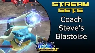 Coach Steve Blastoise vs Shadow Mewtwo | Pokken Tournament DX