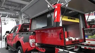 Interschutz 2022: Interesting Croatian exchangable box system for pick ups &ndash; Ford Ranger/ Dutrax