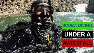 SCUBA DIVING UNDER A WATERFALL || Exploring Oregon Rivers