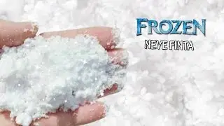 Come fare la NEVE FINTA per DECORAZIONI // FAKE SNOW 2° METHOD