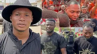 Suro Nyame-Kwaku Manu And Funny Face Mourns With Rev Obofour As He Celebrates Mom One Week