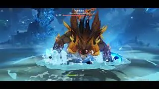 Diluc Ayaka melt combo / Very High peak burst damage | Genshin Impact | Mobile Player semi F2P