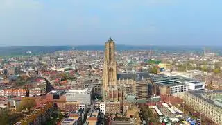 Eusebiuskerk Arnhem, John Frostbrug, drone Arnhem