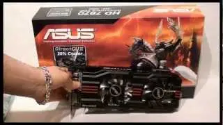 ASUS HD 7870 DirectCU II TOP unboxing & preview