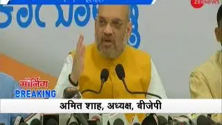 Amit Shah: Minority status to Lingayat is to polarise votes in Karnataka