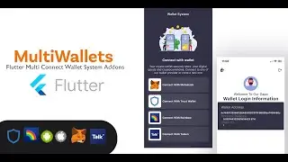 MultiWallets -Connect your Flutter  App TO Multi CryptoWallet System Add-on