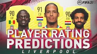 FIFA21 LIVERPOOL PLAYER RATINGS!!!!! 4 90 RATED PLAYERS ft.VAN DIJK, SALAH, MANE, ALISSON, etc.
