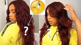 Battle of the Red Wavy Wigs Under $30! | Outre Halle Wig VS Outre Soraya Wig | Ebonyline.com