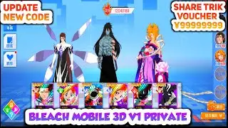Update Code Bleach Mobile 3D V1 Private Server - How To Get Voucher Top Up &yen;999,999,999