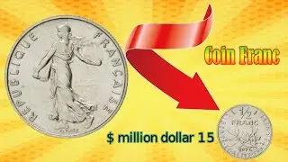 1976 Half Cent Franc Coin Worth $12? | Old Coin Vault Discovery | Hidden Value Explained