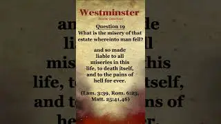 Westminster Shorter Catechism #shorts #presbyterian #puritan
