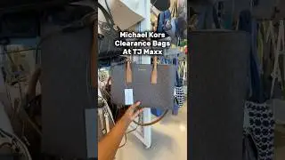 @tjmaxx  MK Clearance bags #short #shorts #fashion #shopping #michaelkors #sale #shopwithme #vlog