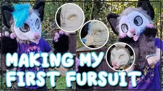 Making my first fursuit! how to make a fursuit