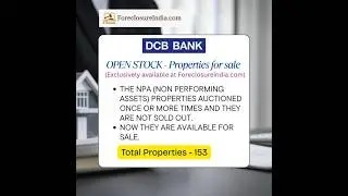 Open stock DCB - foreclosureindia