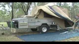 Aussie Swag Campers - Setting Up