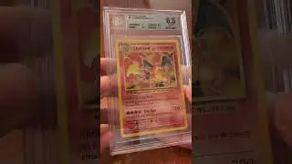 Newly Graded Holographic Charizard