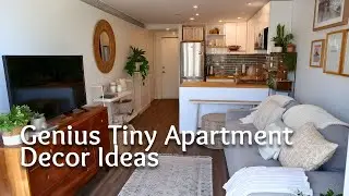 Genius Tiny Apartment Decor Ideas | Smart Makeover Tips to Maximize Every Inch!
