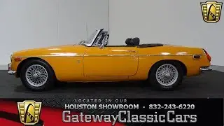 1971 MG MGB Gateway Classic Cars #971 Houston Showroom