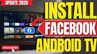 ✅2026 UPDATE: How To Install Facebook App on ANY Android TV, TV Box or Google TV!