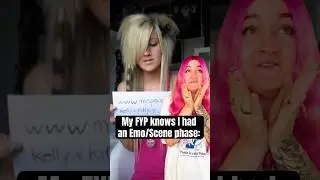 My FYP knows I had an Emo/Scene phase 💀 #emokid #scenekid #emoscene