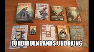Forbidden Lands unboxing