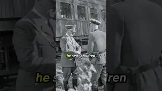 Hitler Sent Children to Fight Tanks in 1945 🪖| #history #ww2 #shorts