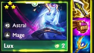 FULL CRIT ⭐⭐⭐ Lux | Full DMG BUILD | TFT Set 7.5