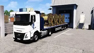 VOLVO Trameri Track Delivery Empty Spool(1t) Ets2 V1.57 Euro Truck SimulatorI Euro Truck Simulator 2
