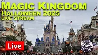 🔴 Live: Halloween Morning at Magic Kingdom | Friday Rope Drop - Disney World Live Stream 10.31.2025