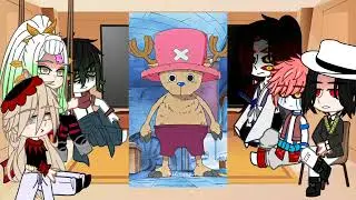 вышие молодые луны (не все) и музан реагируют на ван пис (3/???) #demonslayer #onepiece