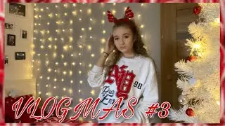 VLOGMAS 3/PRZEMIANA MOJEGO POKOJU, HAUL DEKORACJE NA IMPREZĘ 18-stkową I ŚWIĄTECZNE PAZNOKCIE