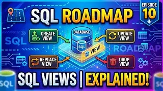 SQL Roadmap Episode 10 — SQL Views Explained | CREATE VIEW, UPDATE VIEW, REPLACE VIEW & DROP VIEW