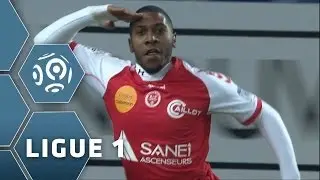 But C. GLOMBARD (16') - FC Sochaux-Montb&eacute;liard - Stade de Reims (0-2) - 04/12/13 (FCSM-SdR)