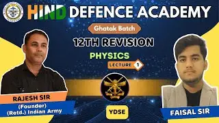 YDSE Physics 12th Revision | Physics Classes @HINDDEFENCEACADEMY