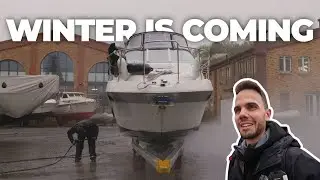 Einwintern geht SCHIEF 😳 Boot kommt raus - letzte Ausfahrt 2024 // Maxum 2400 SCR
