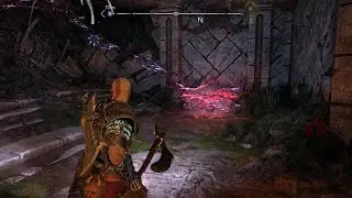 God of War Ragnar&ouml;k : Vanaheim - The Crater - Vine Puzzle/Chest