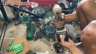 Ngày 28 thangs 12 năm 2025 Máy khoan pin Nhật bãi LH0348202662