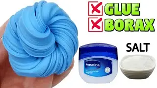 How to make Vaseline & Salt Clay at home/Diy Slime Clay With Vaseline & Salt No Glue No Borax/ASMR